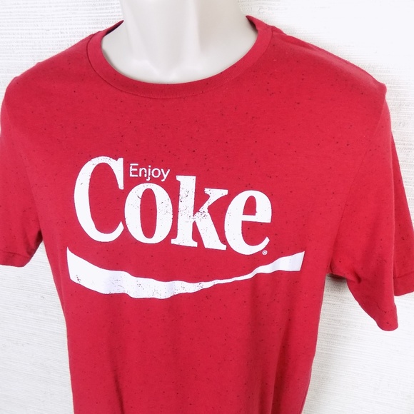 mens coke t shirt